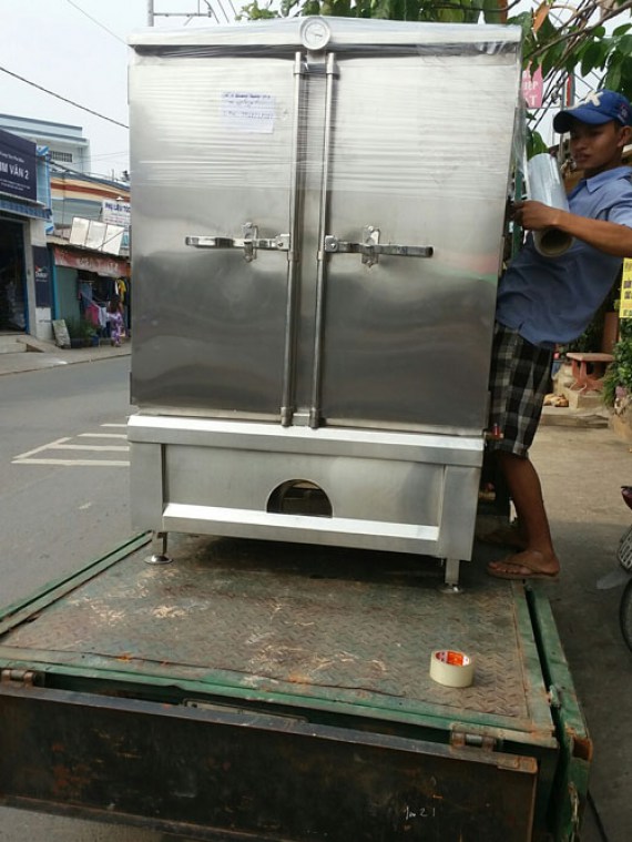 Tủ hấp cơm 100kg gạo